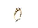 9ct Yellow Gold CZ Solitaire Ring