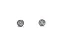 18ct White Gold Diamond Halo Studs