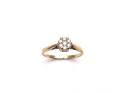 9ct Diamond Cluster Ring 0.25ct