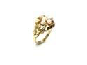 9ct Yellow Gold Pearl Cluster Ring