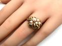 9ct Yellow Gold Pearl Cluster Ring