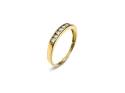 18ct Yellow Gold CZ Eternity Ring