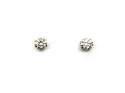 9ct Yellow Gold CZ Stud Earrings 4mm