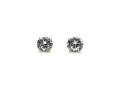 9ct Yellow Gold CZ Stud Earrings 7mm