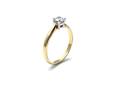 18ct Yellow Gold Diamond Solitaire Ring