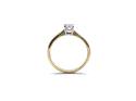 18ct Yellow Gold Diamond Solitaire Ring