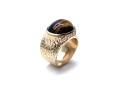 9ct Tigers Eye Solitaire Ring