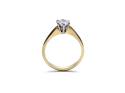 18ct Yellow Gold Diamond Solitaire Ring