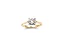 18ct Yellow Gold Diamond Solitaire Ring