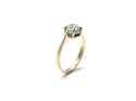 18ct Yellow Gold Diamond Solitaire Ring