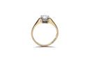 18ct Yellow Gold Diamond Solitaire Ring