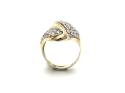 18ct Yellow Gold Fancy CZ Ring