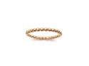 14ct Yellow Gold Beaded Ring