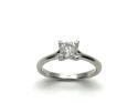 Platinum Diamond Solitaire Ring