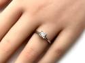 Platinum Diamond Solitaire Ring