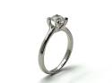 Platinum Diamond Solitaire Ring