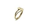 9ct Yellow Gold Fancy Wishbone Ring