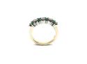 9ct Emerald & Diamond Eternity Ring