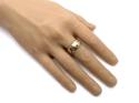 9ct Yellow Gold CZ Wedding Band