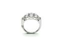 Silver CZ Cluster Ring