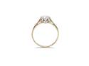 18ct Yellow Gold Diamond Solitaire Ring