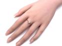 18ct Yellow Gold Diamond Solitaire Ring