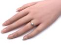 9ct Yellow Gold Diamond Solitaire Ring