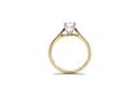 18ct Yellow Gold Diamond Solitaire Ring