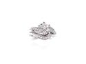 9ct White Gold Diamond Bridal Set