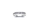 18ct White Gold Diamond Eterntiy Ring