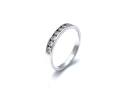 18ct White Gold Diamond Eterntiy Ring