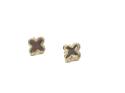 9ct Yellow Gold Clover Style Stud Earrings