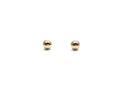 9ct Yellow Gold Ball Stud Earrings 4mm