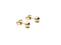 9ct Yellow Gold Ball Stud Earrings 4mm