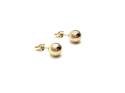 9ct Yellow Gold Ball Stud Earrings 6mm