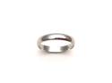 9ct White Gold Wedding Ring 3mm