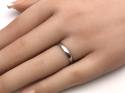 9ct White Gold Wedding Ring 3mm