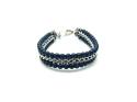 Stainless Steel Bracelet Lapis Lazuli Beads