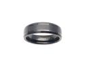 Tungsten Carbide Black IP Plating Ring