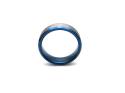 Tungsten Carbide Blue IP Plating Ring