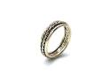 14ct Yellow Gold Patterned Wedding Ring