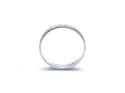 9ct White Gold Patterned Wedding Ring