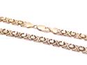 9ct Yellow Gold Byzantine Chain 18 inch