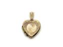 9ct Yellow Gold Heart Locket