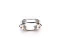 Silver Plain Band Spinner Ring