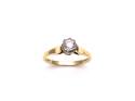 18ct Diamond Solitaire Ring 0.20ct