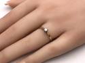 18ct Yellow Gold Diamond Solitaire Ring