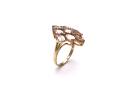 9ct Morganite & Diamond Ring