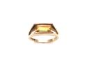 9ct Yellow Gold Citrine Solitaire Ring