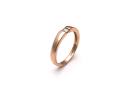 9ct Rose Gold Diamond Solitaire Ring